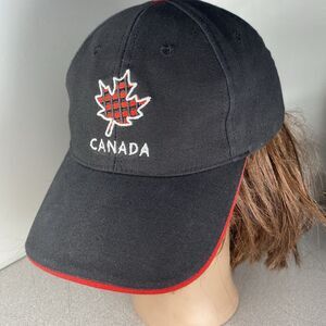 Canada Dad Hat Embroidered Canadian Maple Leaf Cap Unisex Adult Strapback